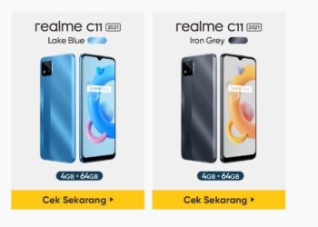 Realme C11 4/64 GB Resmi di Boyong ke Indonesia