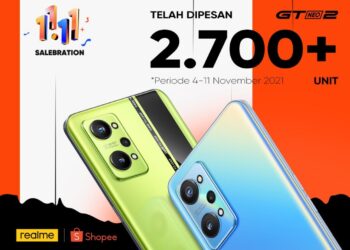 Ini Alasan realme GT Neo2 dan realme Narzo 50i Laris Manis di 11.11 SALEbration