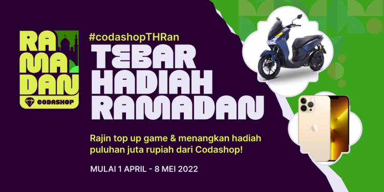 Bagi-bagi THR dari Codashop Lewat Program #CodashopTHRan