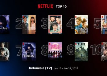 5 Serial TV Netflix Teratas di Indonesia