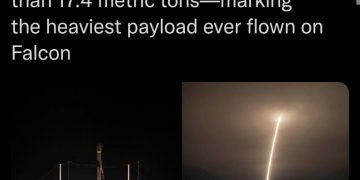 Roket Falcon 9 dari SpaceX Berhasil Membawa Muatan Terberatnya ke Luar Angkasa