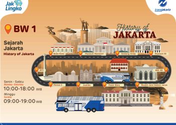 WISATA TEMPAT BERSEJARAH DI JAKARTA NAIK BUS WISATA