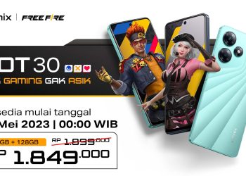 1,8 Jutaan Infinix Hot 30 Resmi Meluncur Hasil Kolaborasi Bersama Free Fire