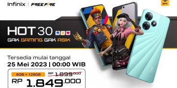 1,8 Jutaan Infinix Hot 30 Resmi Meluncur Hasil Kolaborasi Bersama Free Fire