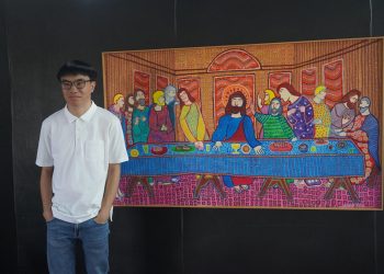 Oliver Wihardja Bakal Pamerkan 14 Lukisan di Gereja Katolik Singapura