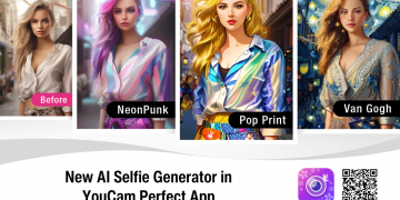 Fitur AI Selfie di Aplikasi YouCam Perfect dari Perfect Corp. Bisa Edit Foto Jadi Gaya Seni Populer
