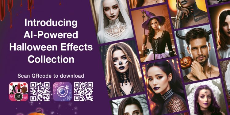 Tak Perlu Sewa Kostum, Coba Filter Bertema Halloween dari Fitur Generative AI Terbaru pada Rangkaian Aplikasi YouCam Milik Perfect Corp.
