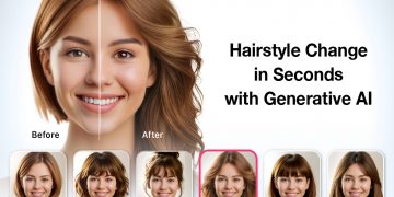 Cari Model Rambut yang Cocok Sebelum Potong? Coba Fitur Virtual Try-On Hairstyle berbasis Generative AI di Aplikasi YouCam Makeup dari Perfect Corp.!