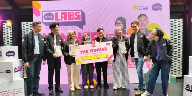 AXISLABS 2023 AXIS Ajak Mahasiswa Berkolaborasi dan Berinovasi untuk Generasi Muda