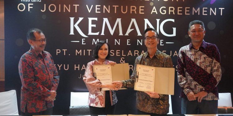 Hankyu Hansin Properties Corp. Resmi Mengembangkan Cluster Garcinia di Perumahan Kemang Eminence Bogor Bersama MSS Land