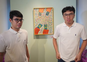 Kolaborasi Oliver dan Rayen dalam Pameran Lukisan Bertajuk “Be My Friend”