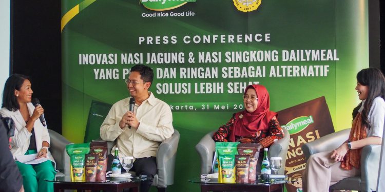 Melalui Program Hoki Inovasi, Dailymeal Kembangkan Inovasi Nasi Jagung dan Nasi Singkong Praktis