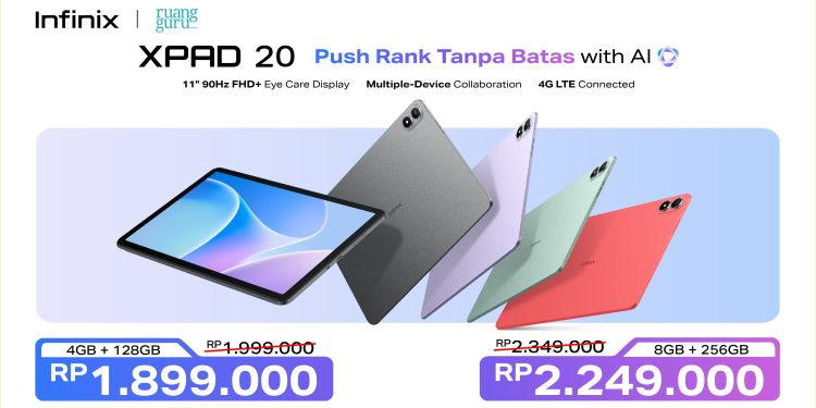 Infinix Perkenalkan XPAD 20, ZCLIP, dan XBAND di Indonesia: Tablet AI Canggih untuk Pendidikan, Hiburan, dan Gaya Hidup Aktif