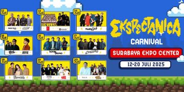Ekspectanica Carnival Surabaya 2025: 9 Hari Penuh Musik, Kreativitas, dan Kejutan Seru!