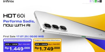 Infinix HOT 60i Resmi Meluncur! Smartphone Rp1 Jutaan dengan Fitur AI Kekinian, Performa Sadis!