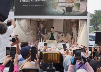 Surprise Wedding Activation: ZAP Take Over CFD dengan #LunaGlowMax