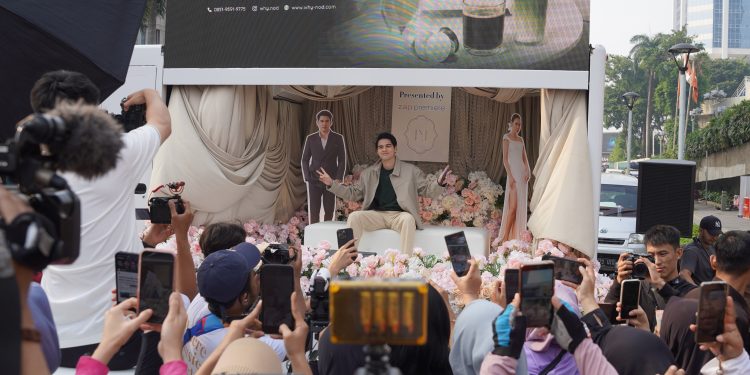 Surprise Wedding Activation: ZAP Take Over CFD dengan #LunaGlowMax