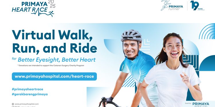 Primaya Heart Race 2025: Lari, Gowes, Berdonasi!