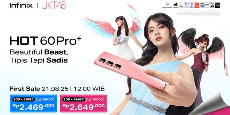 Infinix HOT 60 Pro+: Desain Premium, Performa Gaming, dan Rekor Dunia