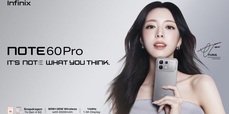 Infinix Tunjuk YUNA ITZY sebagai Global Brand Ambassador Pertama, Tandai Era Baru NOTE 60 Series