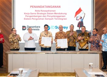 IDSurvey dan Danantara Investment Management Bersinergi Bangun Sistem Pengolahan Sampah Terintegrasi