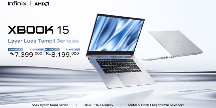 Infinix XBOOK 15 Resmi Hadir di Indonesia, Laptop Tipis Berperforma Tinggi untuk Mahasiswa hingga Profesional