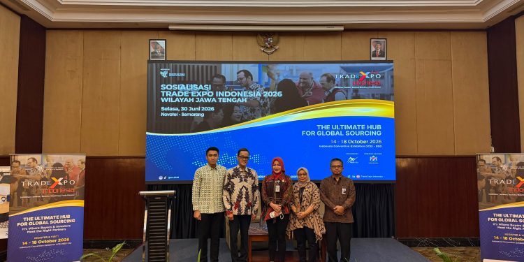 Kementerian Perdagangan Dorong Pelaku Usaha Jawa Tengah Tembus Pasar Global Lewat Trade Expo Indonesia 2026