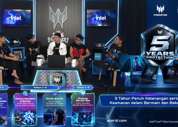 Acer Hadirkan #5TahunSiapTempur, Predator Dapat Perlindungan hingga Lima Tahun