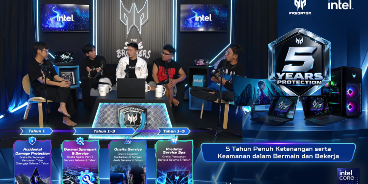 Acer Hadirkan #5TahunSiapTempur, Predator Dapat Perlindungan hingga Lima Tahun