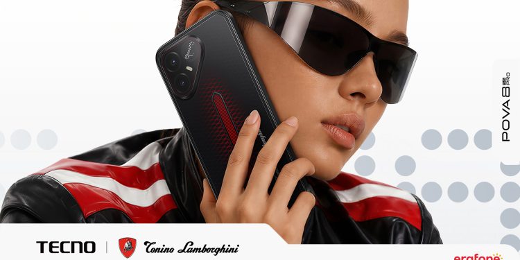 TECNO POVA 8 Pro 5G Meluncur di Indonesia, Usung Kolaborasi Tonino Lamborghini